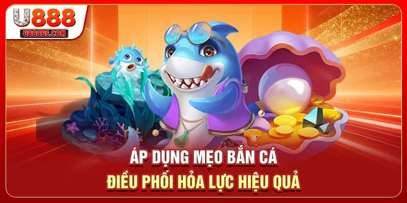 Áp dụng mẹo bắn cá điều phối hỏa lực hiệu quả 