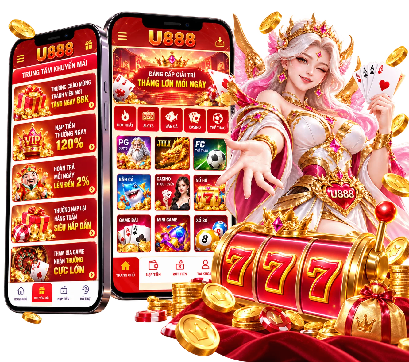 ứng dụng u888 phiên bản hình ảnh mẫu di động tại website u888bs.com